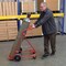 Vestil Red Cylinder Tilt Back Hand Truck Mold-on-Rubber Wheel 350 lb Capacity CYHT-350 - alternate 6